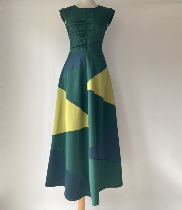 Canary Green dress