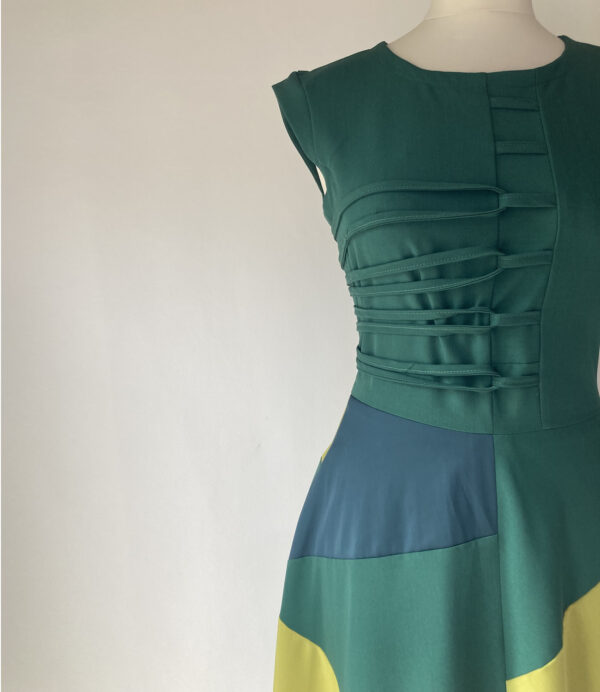 Canary Green dress - Slika 5