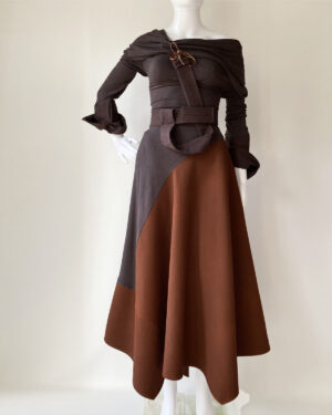 Chocolate dress