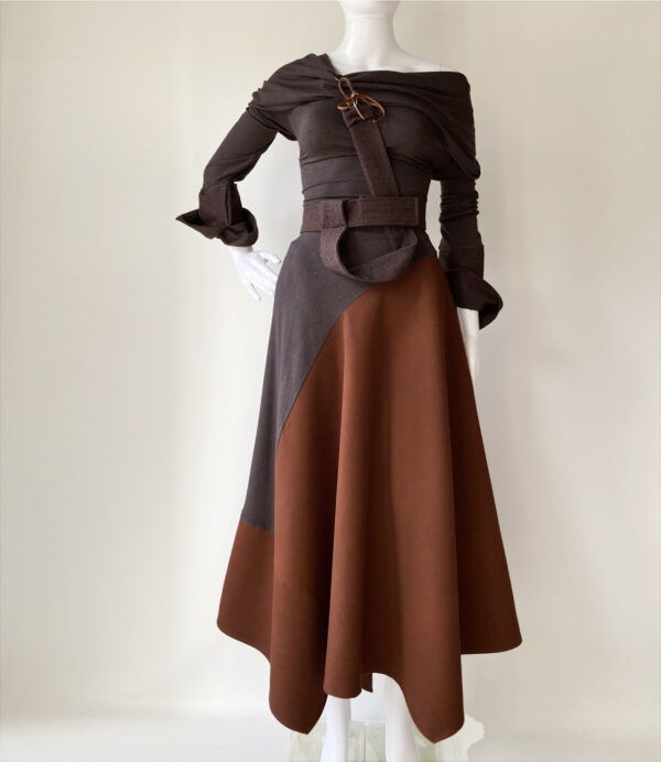 Chocolate dress