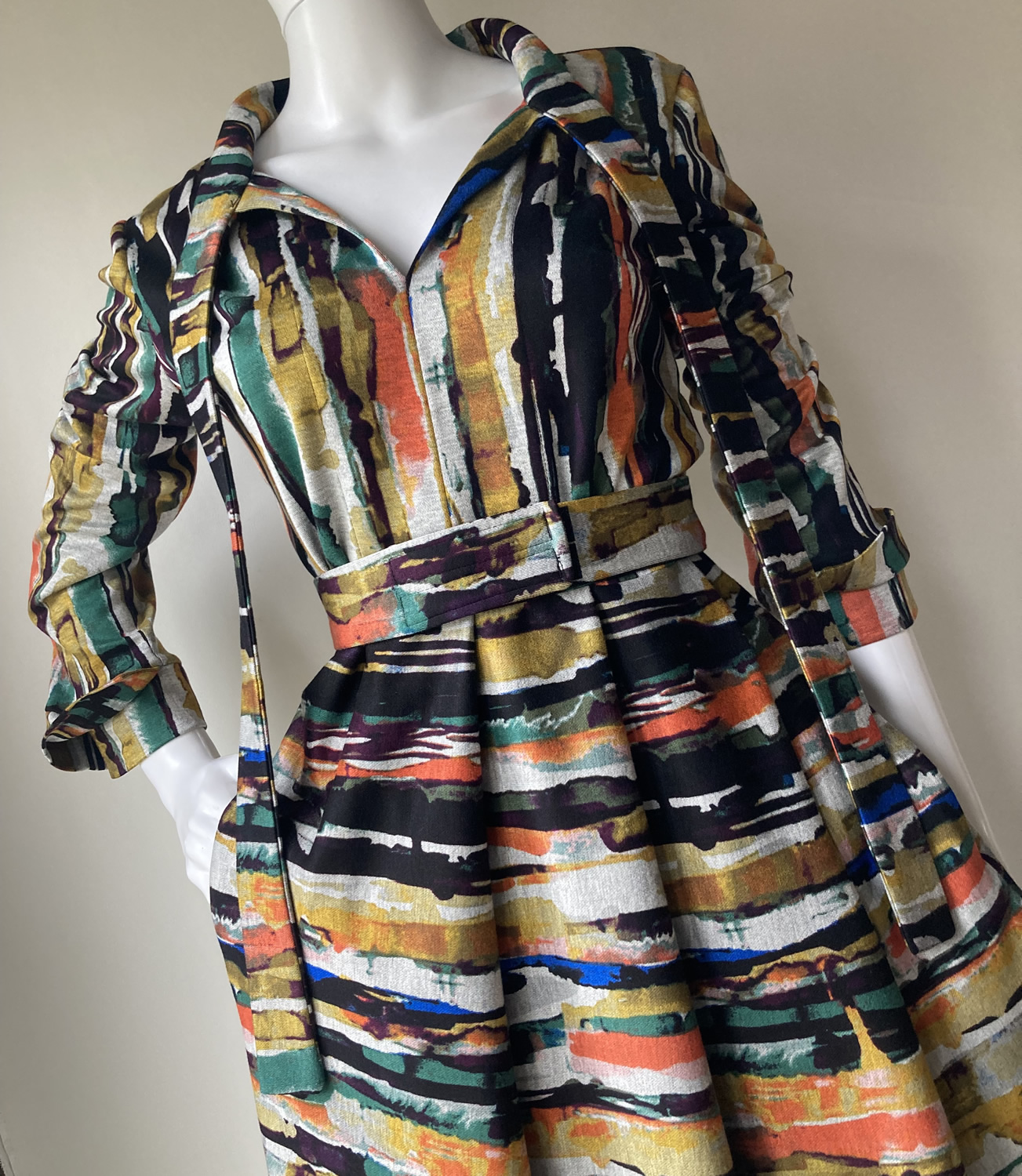 Watercolor dress - Slika 5