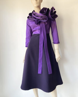 Plummy Pink Petunia dress