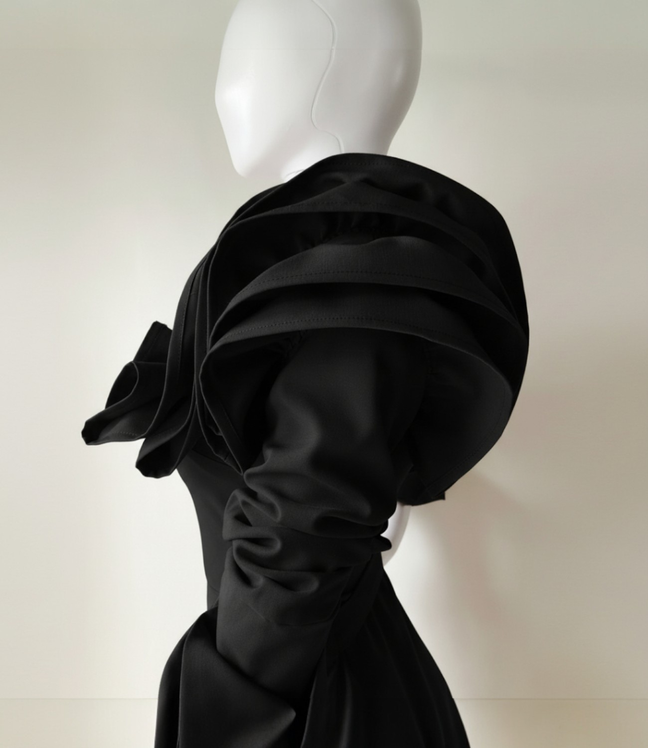 Black Petunia dress - Slika 2