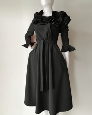 Black Petunia dress
