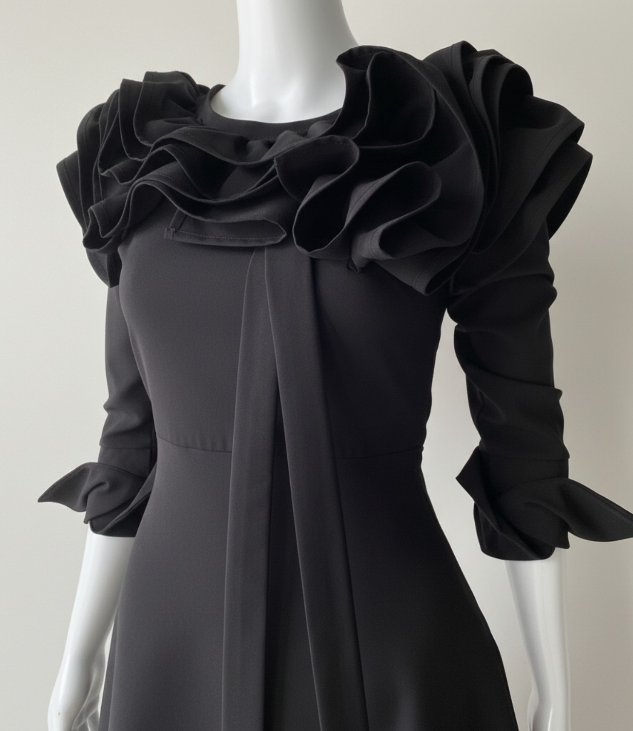 Black Petunia dress - Slika 5