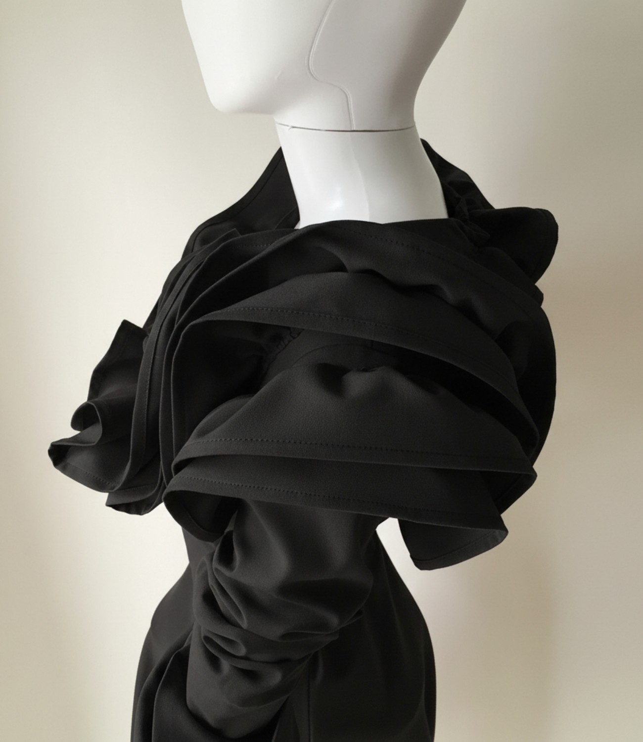 Black Petunia dress - Slika 4