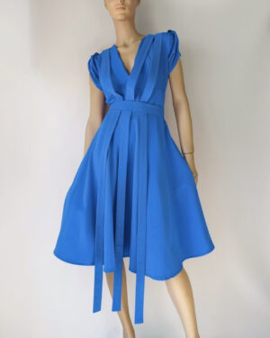 Luminous Imperial Blue dress