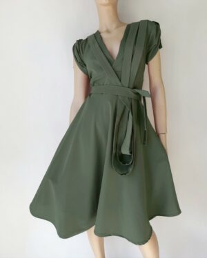 Luminous Sage dress