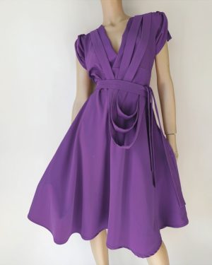 Luminous Violet dress