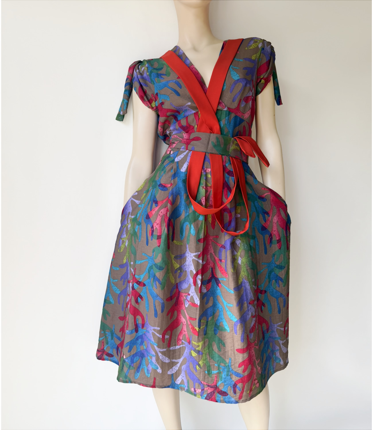 Tropic Persimmon dress