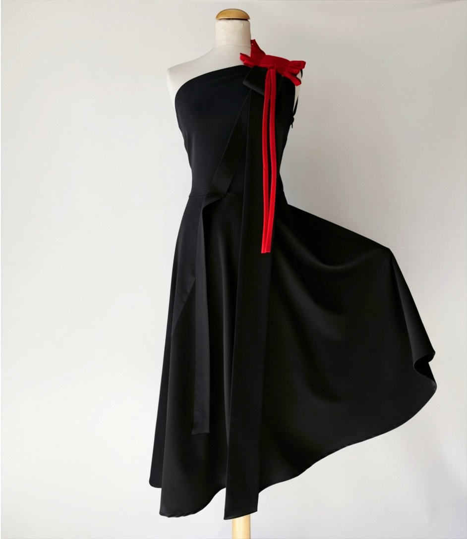 Black Pine dress - Slika 2