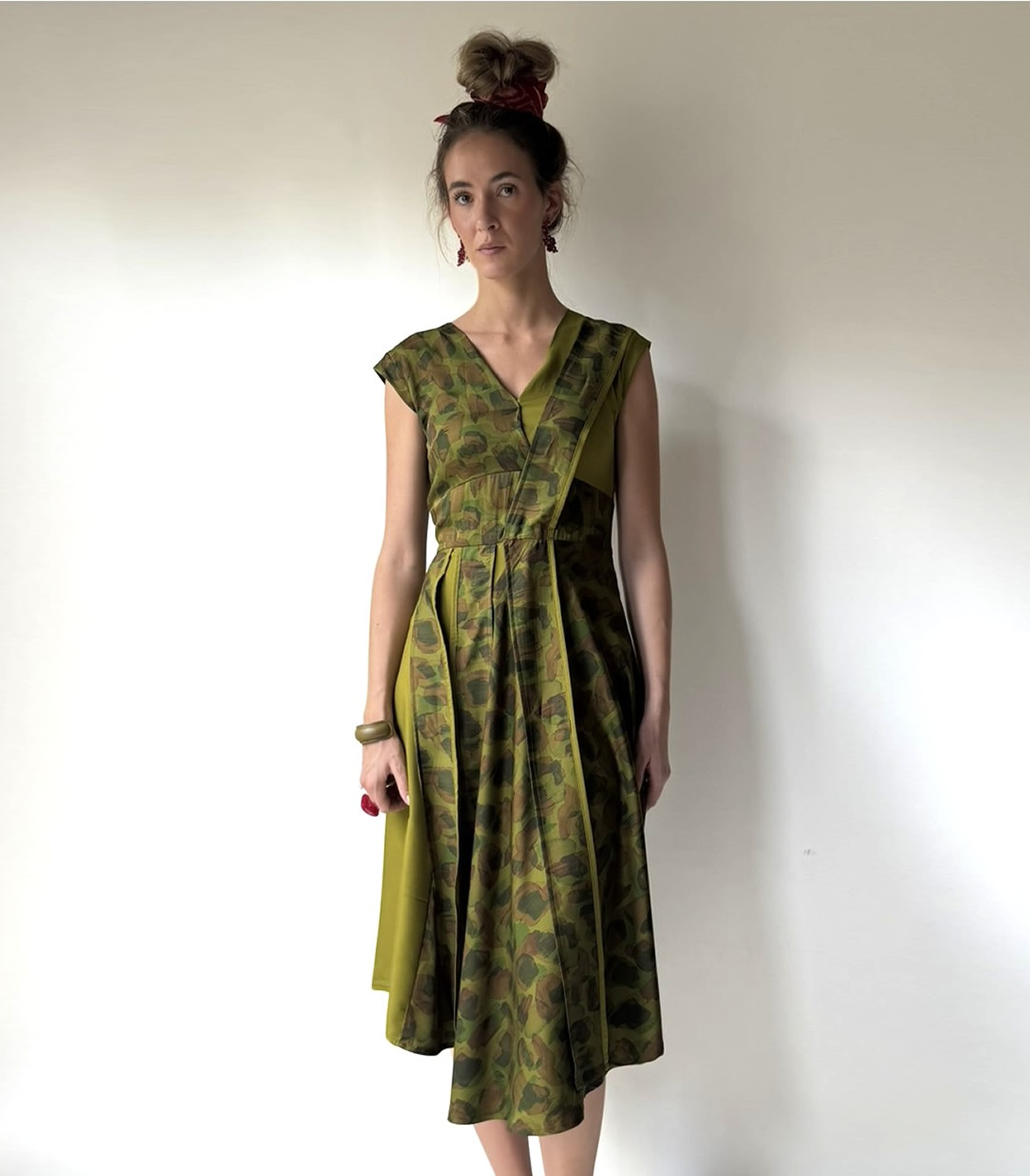 Emerald dress