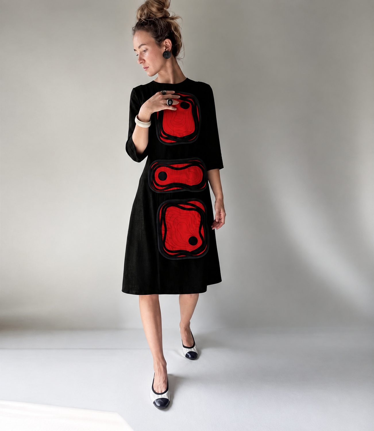 Minnie Comic Red dress - Slika 3