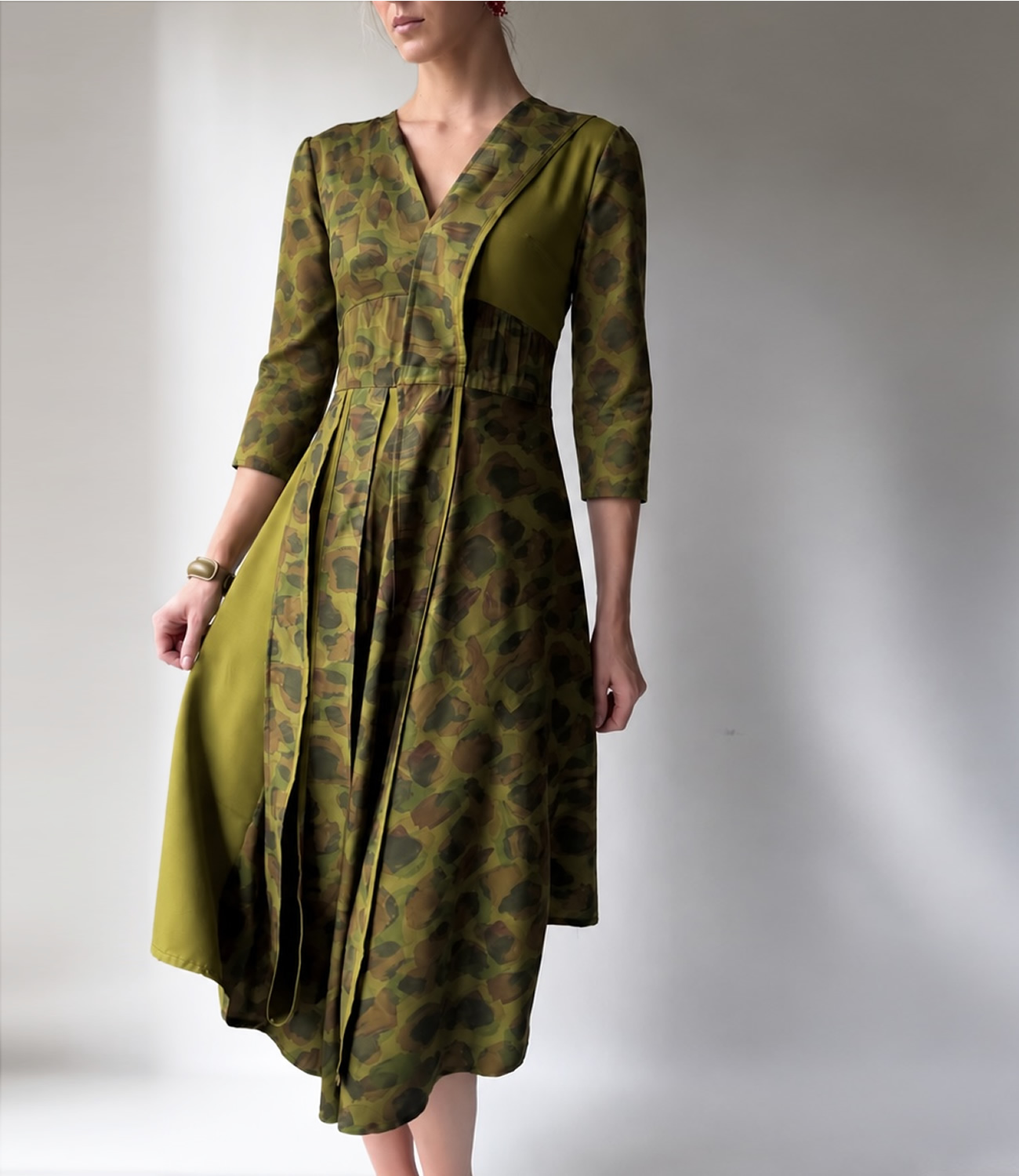 Emerald Fall dress - Slika 3