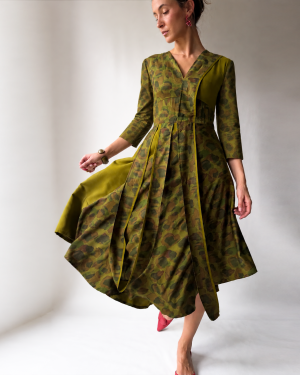 Emerald Fall dress