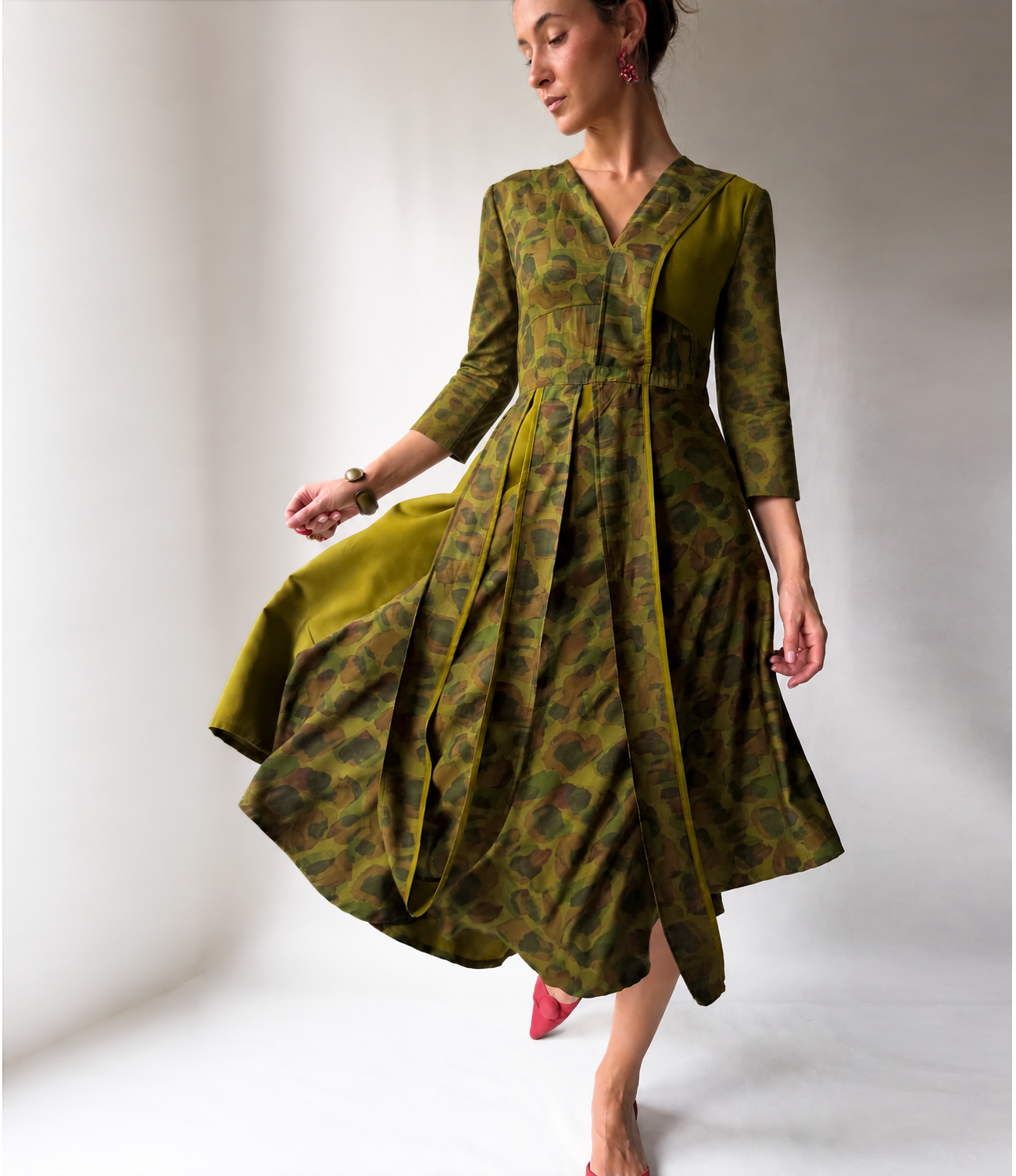 Emerald Fall dress