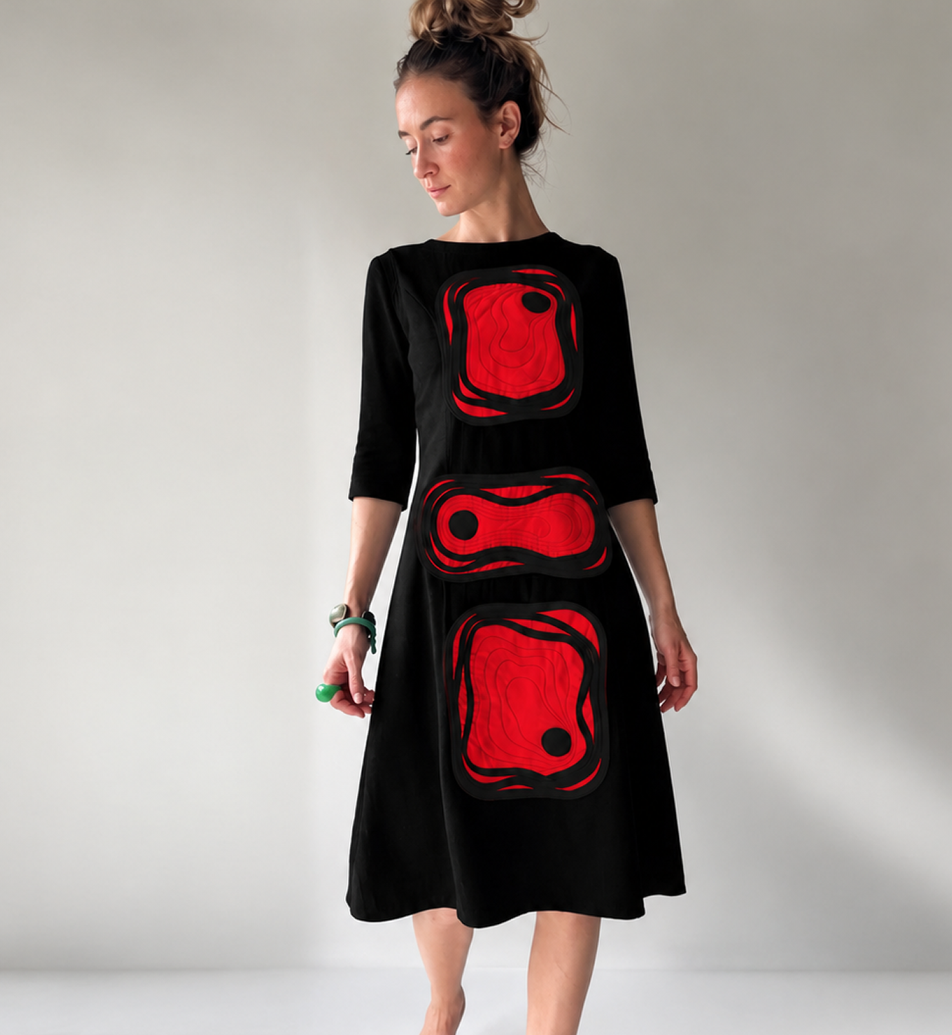 Minnie Comic Red dress - Slika 2